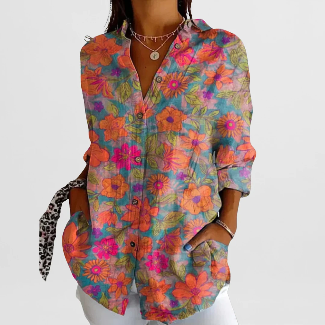 Elegante Leichte Premium Bluse f��r Damen �C Perfekt f��r B��ro, Freizeit und besondere Anl?sse
