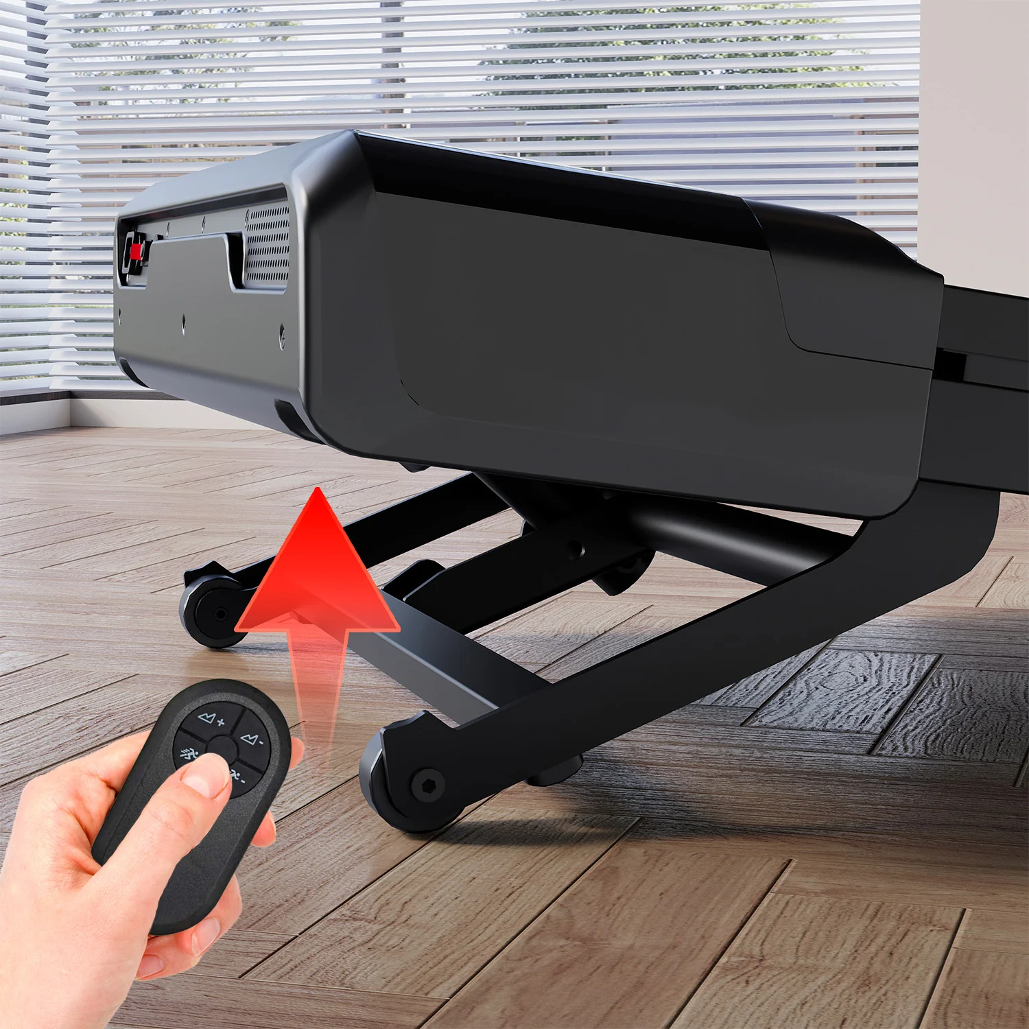 DeerRun Z10 slimme loopmat met automatische 12% hellingshoek en afstandsbediening