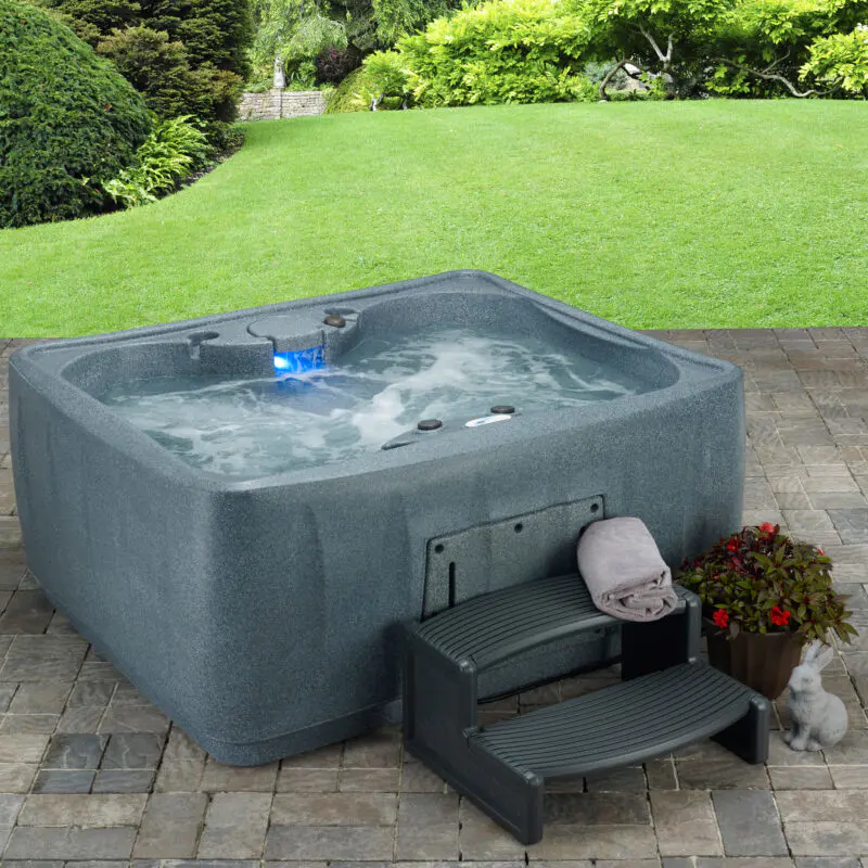 Aquarest Spas. Powered By Jacuzzi庐 Pumps 4 - Person 12 - Jet Rectangular Plug And Play Hot Tub
