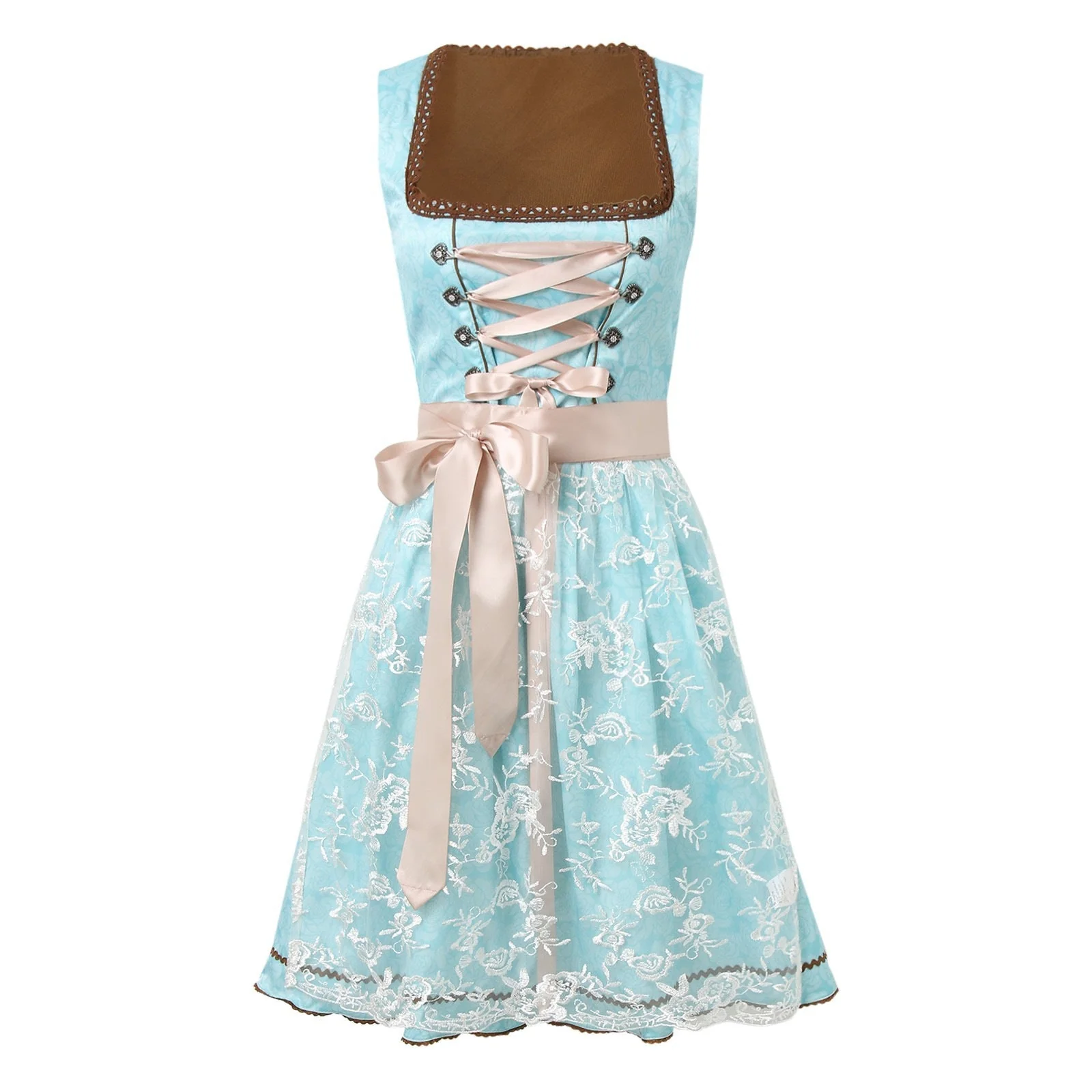Dirndl Kleid im Retro-Stil - Trachten-Outfit f��r das Oktoberfest