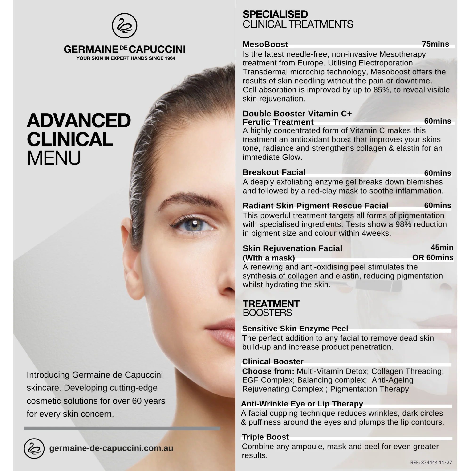 Clinical Menu DL Card