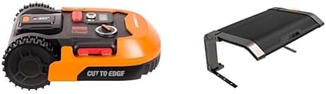 WORX Landroid M WR141E robotmaaier/accugrasmaaier voor kleine tuinen tot 500 m2/zelfrijdende grasmaaier voor een nette gazonsnit, veelkleurig