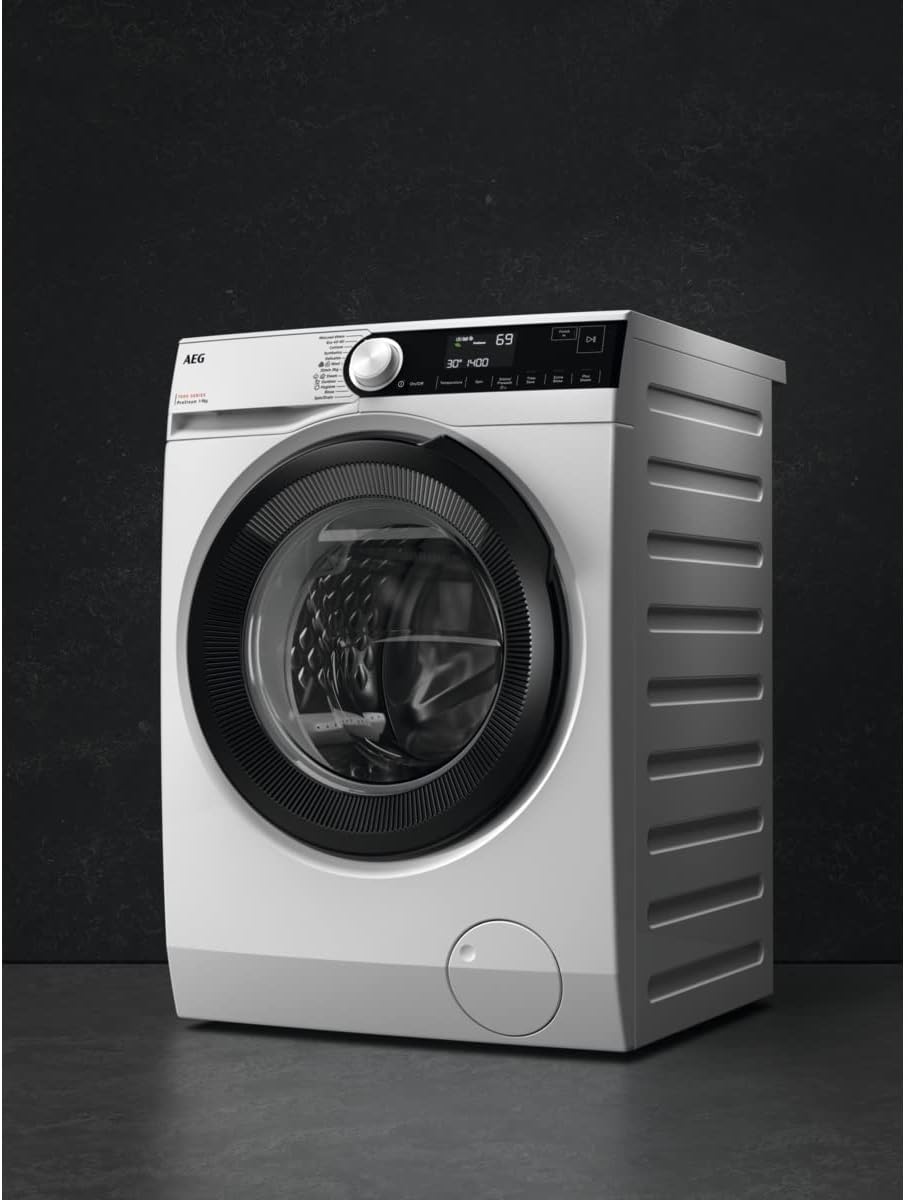 AEG L6FBG51470 Waschmaschine / Serie 6000 mit ProSense / Testsieger der Stiftung Warentest / 7,0 kg / Leise / Mengenautomatik / Nachlegefunktion / Kindersicherung / Wasserstopp / 1400 U/min