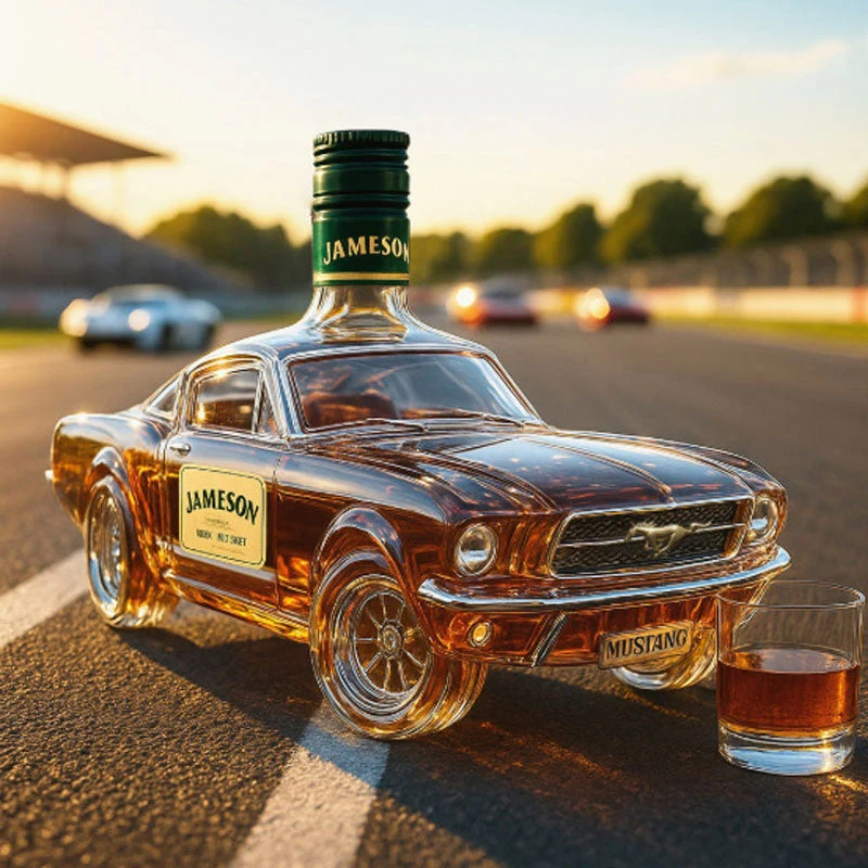 Mustang Auto-Whisky-Dekanter f��r die Hausbar
