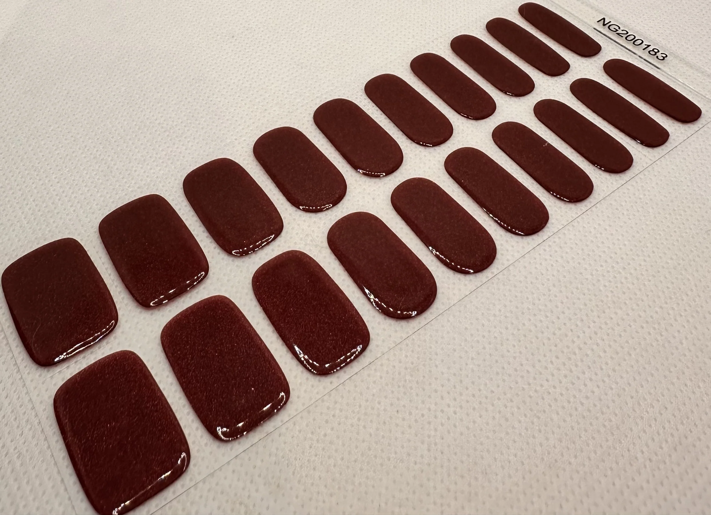 XL Plum Glitter Gel