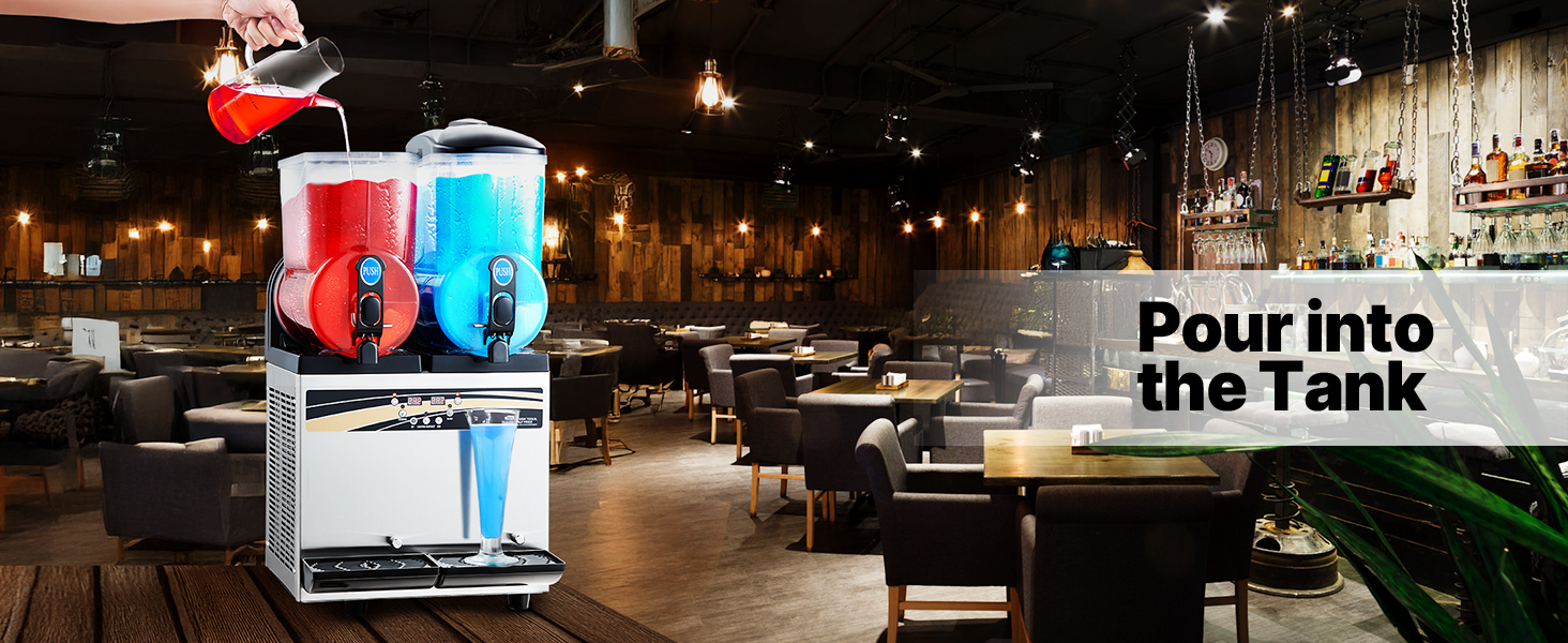 slushy machine for frozen drinks