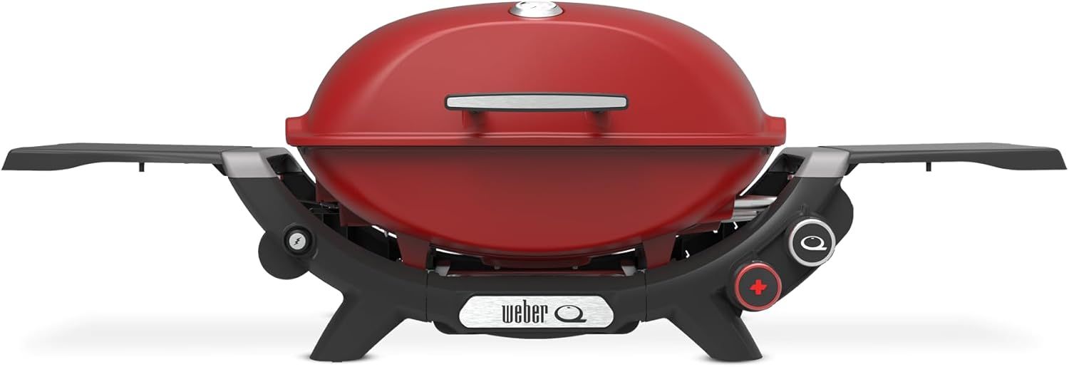 Weber Q2800N+ Premium LPG Gas BBQ, Flame Red, 3rd Gen