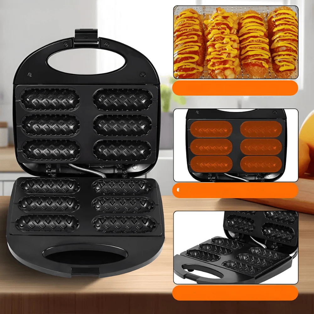 Electric Corn Dog Maker by SnackMaster | Corn Dog Moments of Happiness at Home