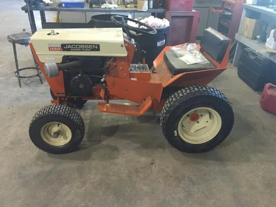 Electric Starter Motor For Jacobsen Super Chief 1450 53300 Lawn Tractor