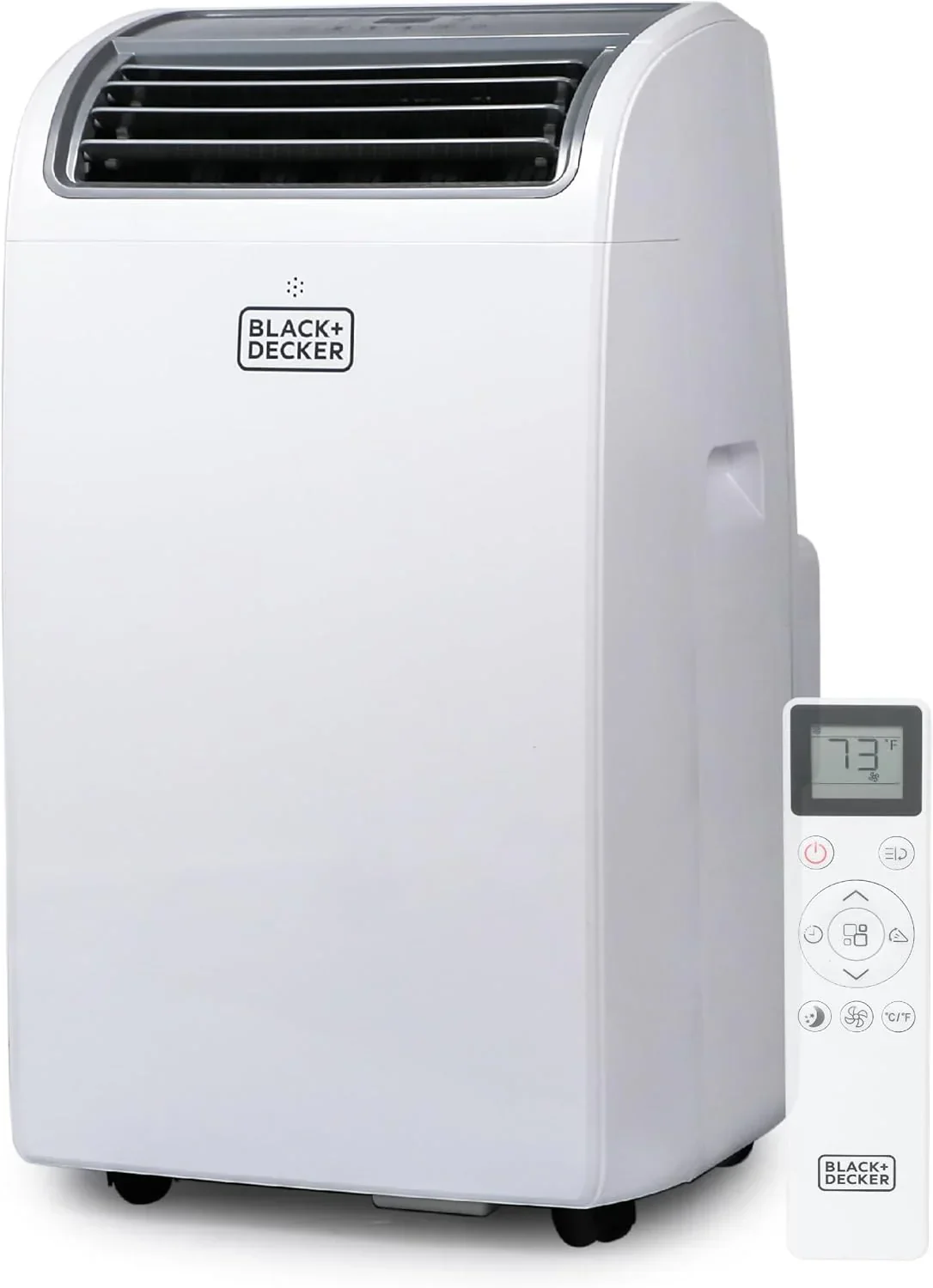 BLACK+DECKER 10,000 BTU Portable Air Conditioner for Rooms up to 450 Sq with Remote Control