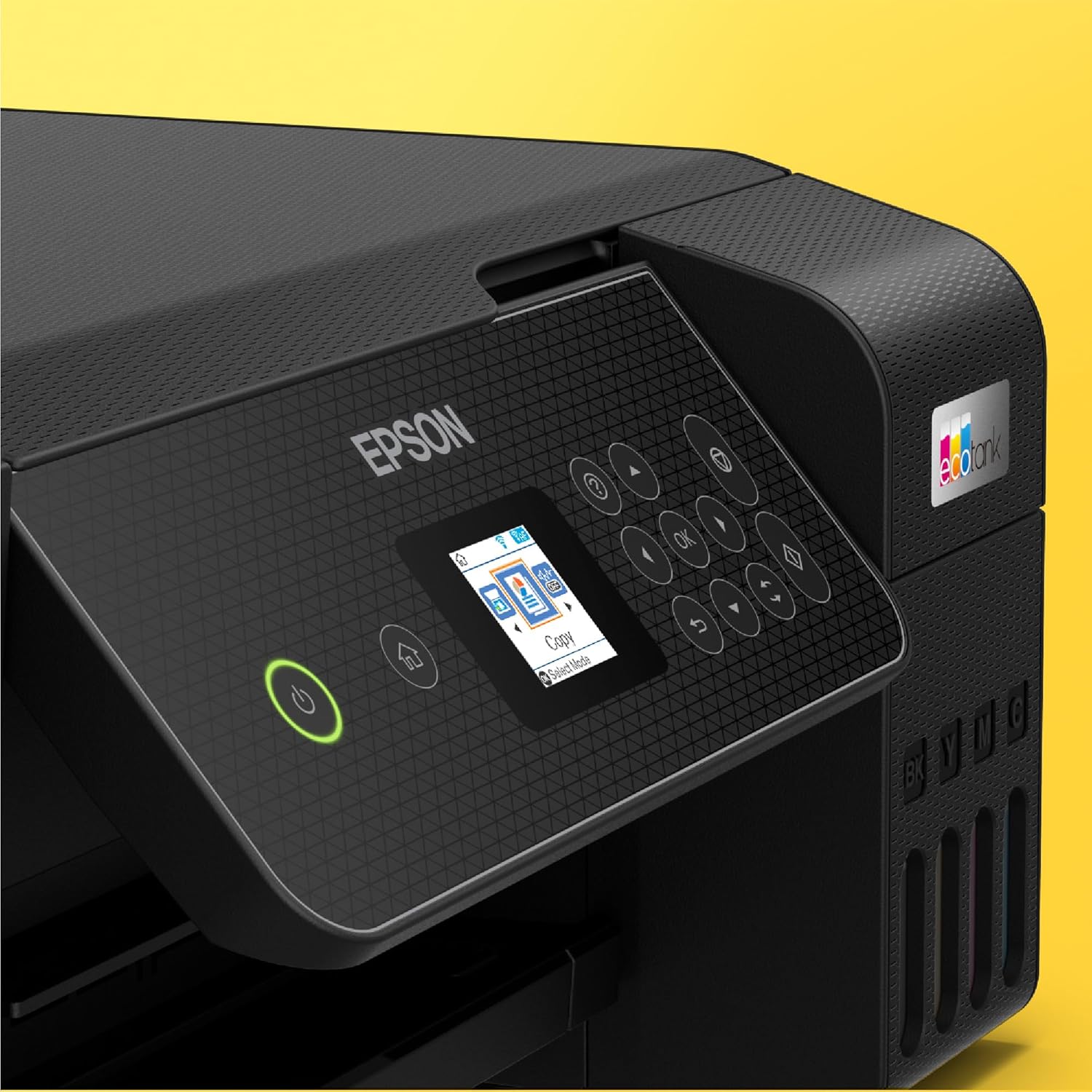 EcoTank ET-2870 Tintentankdrucker für vielbeschäftigte Haushalte WLAN A4 Drucken, Kopieren, Scannen 3.7 cm LCD-Display inkl. Tinte für bis zu 3 Jahre