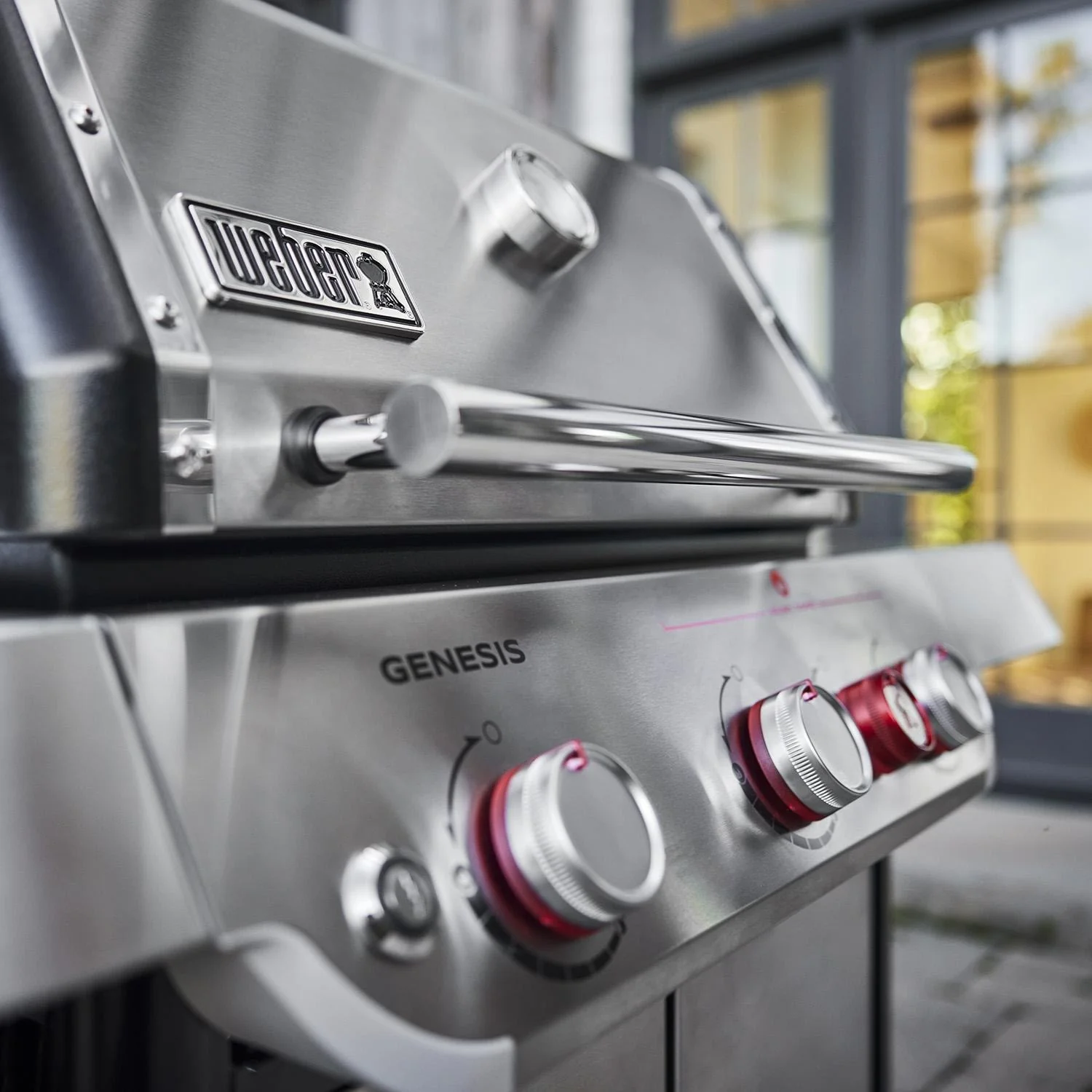 2025 Weber Genesis SP-S-325 Gasgrill van Roestvrijstaal met 3 Branders