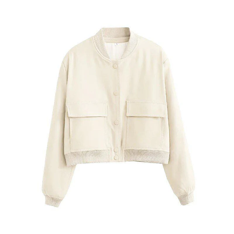 RetroGlam Jacket | Kies voor geraffineerde eenvoud met dit eersteklas bomberjack!