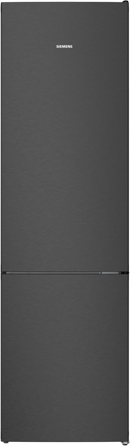Siemens KG39N2XAG, iQ300, Freistehende Kühl-Gefrier-Kombination, Gefrierbereich unten, 363 l, Total noFrost, hyperFresh, extrem leise, LED Beleuchtung, 203 x 60 cm, Gebürsteter Stahl AntiFingerprint