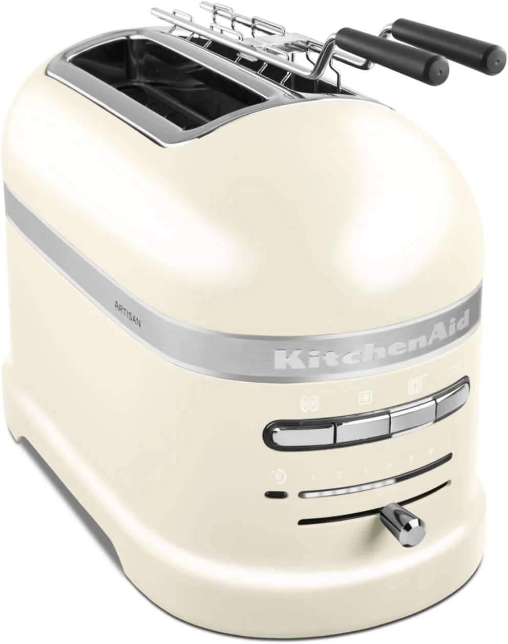KitchenAid Toaster f��r 2 Scheiben mit Sandwich-Zange | Artisan | Retro Toast Machine | Verschiedene Funktionen und Br?unungsstufen | Gr��n