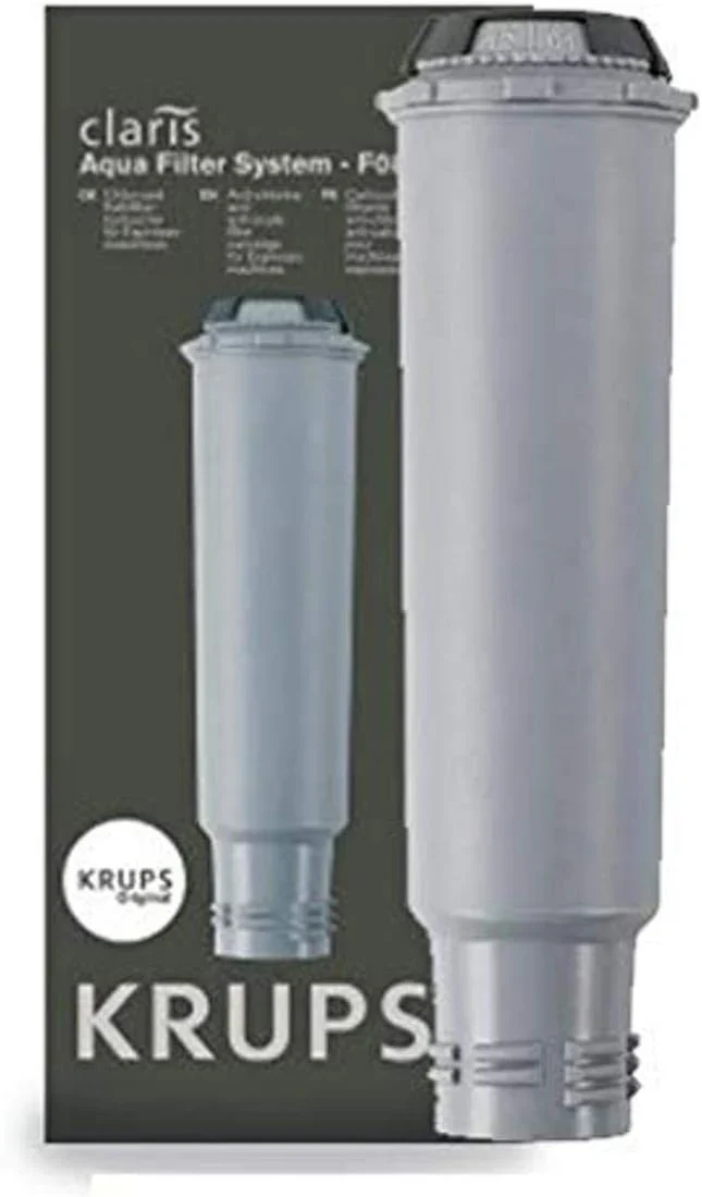 Krups Essential Kaffeevollautomat mit Milchschlauch, 2-Tassen-Funktion, LCD-Display, Einfache Reinigung, Kaffeemaschine, T��V-Siegel, Schwarz, EA816031