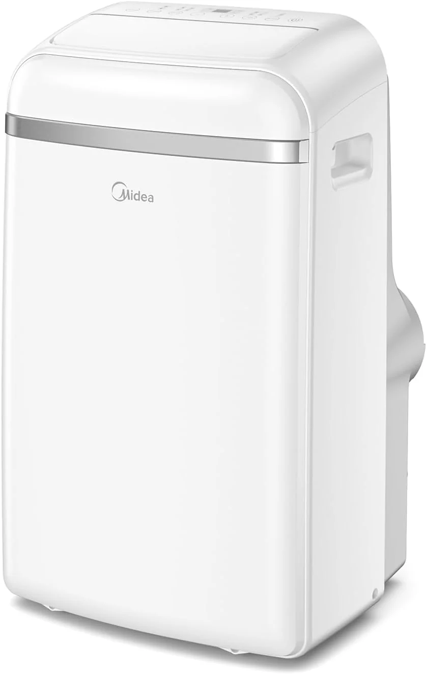 Midea Mobiele Airconditioner MPD-12CRN7, 12000 BTU 3,5kW, Koelen&Ventileren&Ontvochtigen, Ruimtegrootte tot 117m3(43�O), Mobiele Airco met Afvoerslang