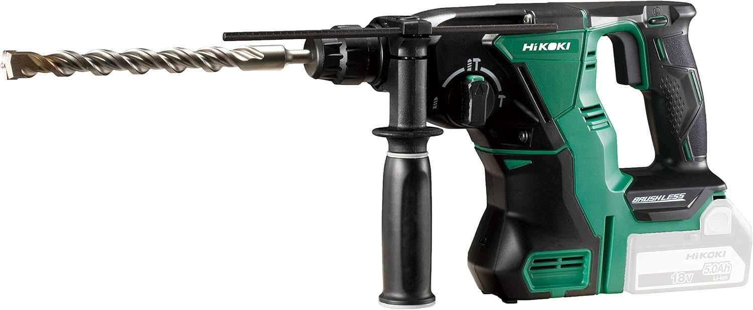 HiKOKI Brushless Combo-Kit KC18DE (Winkelschleifer, Bohrschrauber, Schlagschrauber, Bohrhammer, 3x 18V 5.0 Ah Akku, Ladegerät, Transporttasche)