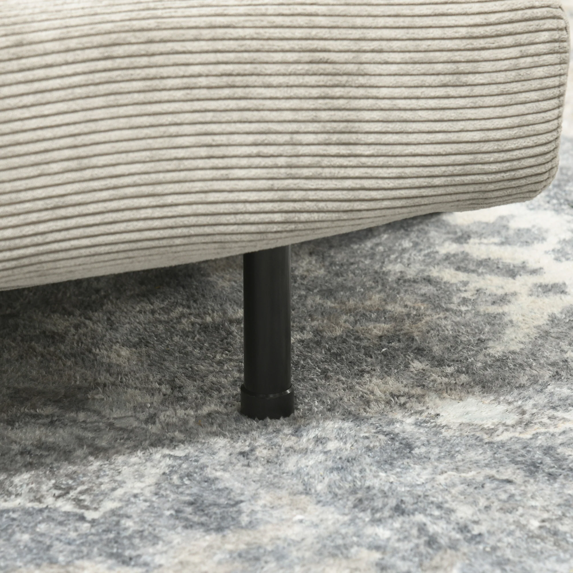 HOMCOM Slaapbank, Logeerbed, 3-standen Verstelbare Rugleuning, Linnenlook, tot 120 kg, 141 x 90 x 81 cm, Grijs
