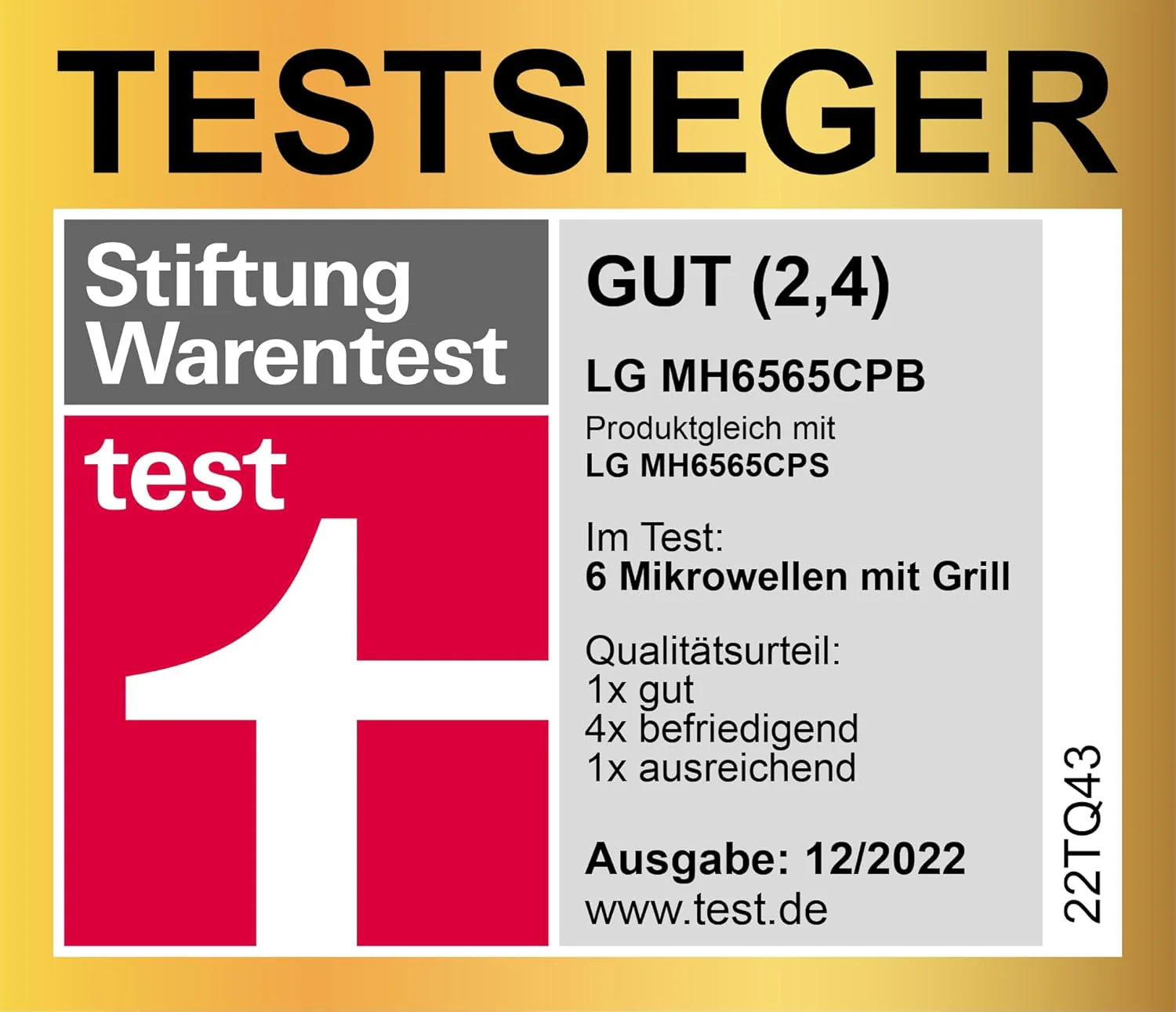 LG MS2595CIS magnetron met Smart Inverter-technologie, 25 liter inhoud, 1000 W, automatische programma's, instelbare vermogensniveaus en EasyClean-functie, zilver