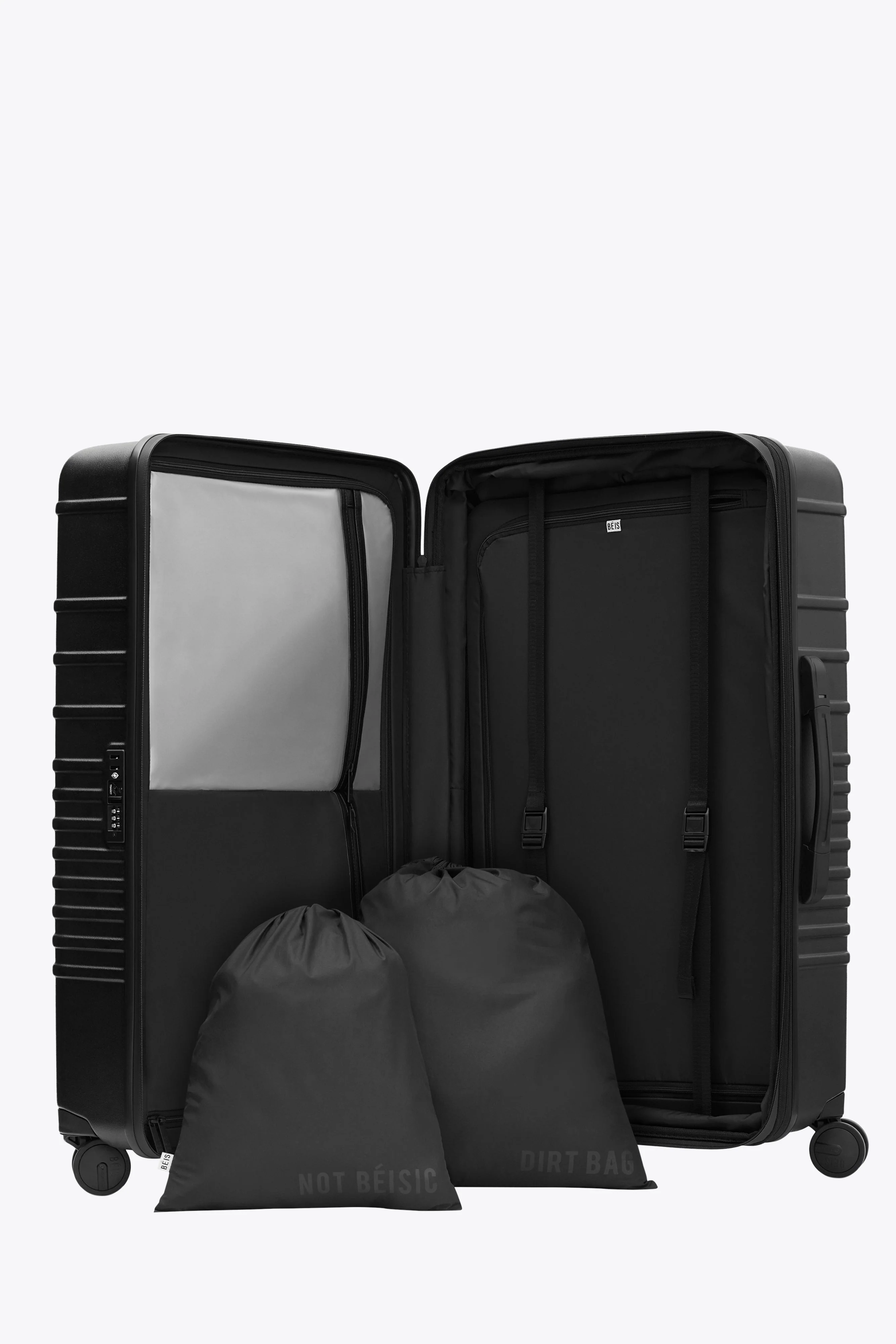 De Large Check-In Roller in All Black