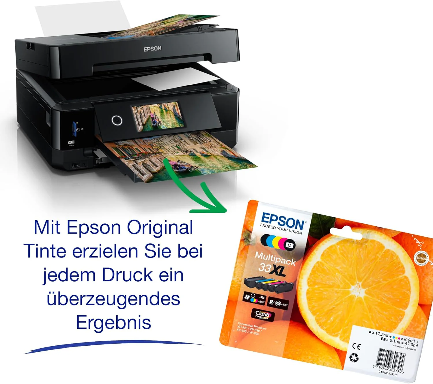 Epson Expression Premium XP-7100 draadloze A4-multifunctionele inkjetprinter