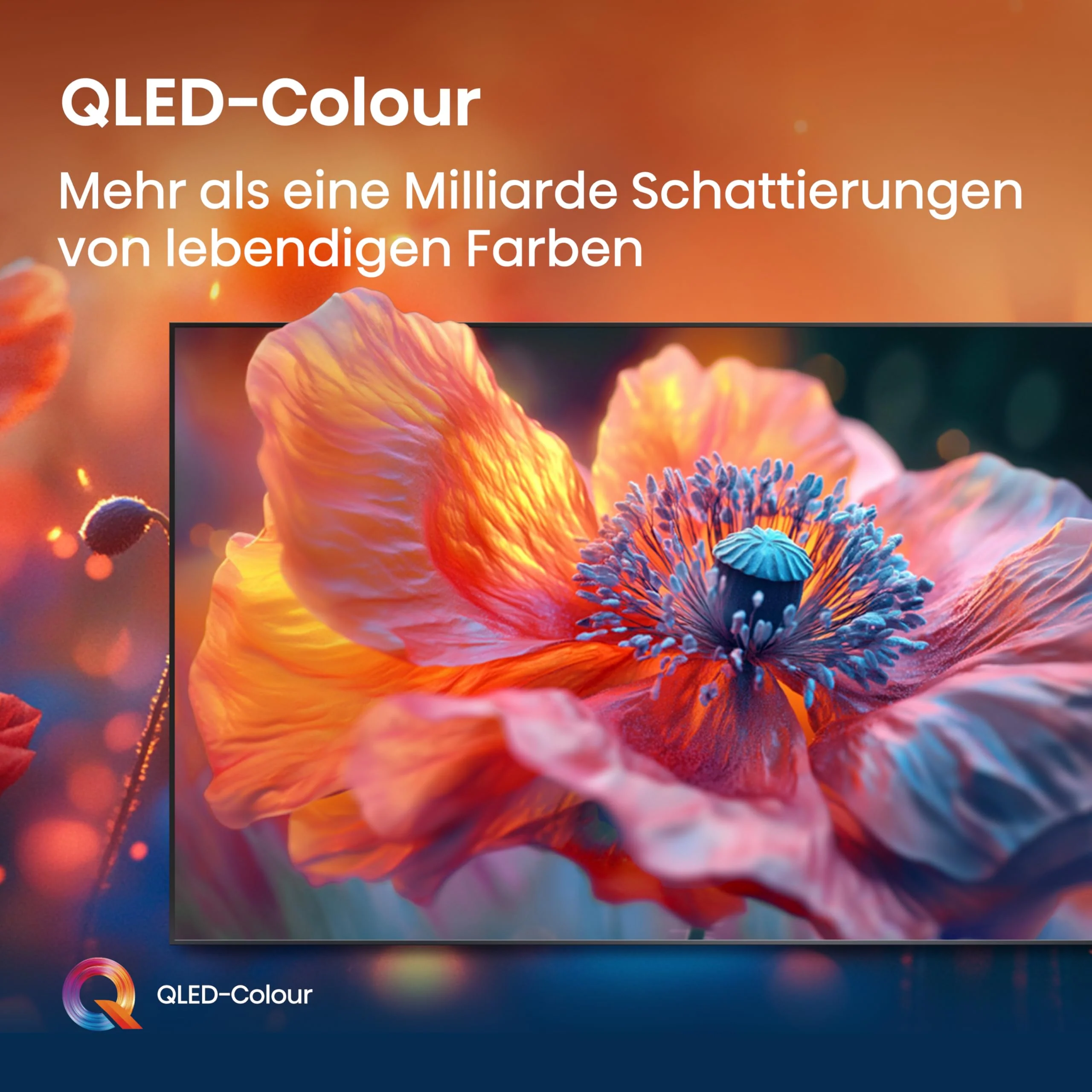 Hisense 43E7Q Fehrnseher, 43 Zoll, 4K UHD QLED, Smart TV, Game Mode Plus, Filmaker Mode, Dolby Vision Atmos, HDR10, HLG, HDR Immersive, AI 4K Upscaler, Dolby MS12, DTS X, Sprachsteuerung [2025]