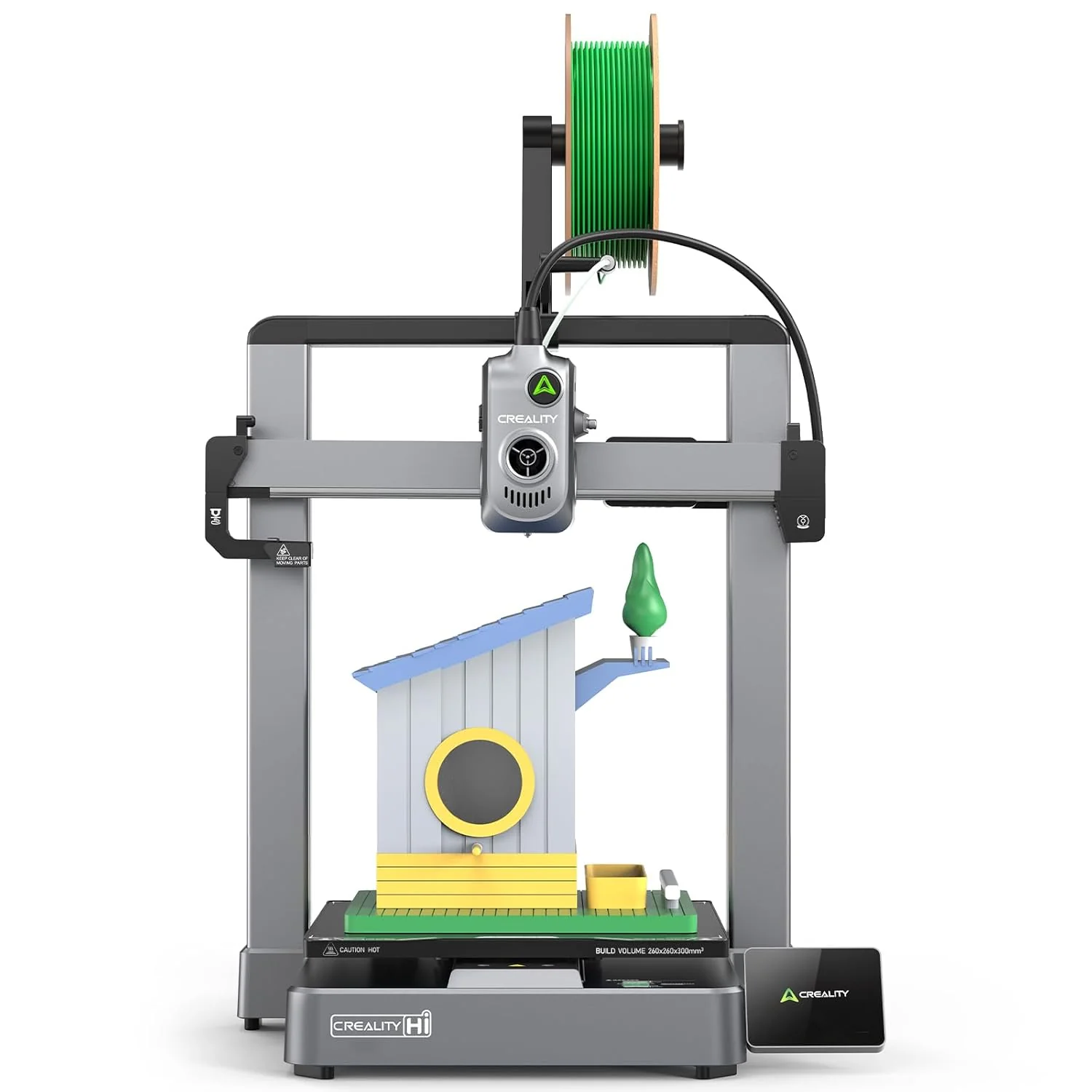 Creality K2 Plus Combo 3D-printer, 16-kleuren multimateriaalprinten, 3503mm XXL bouwvolume, servo-directe aandrijving, dubbele AI-camera's, ultraluidarm