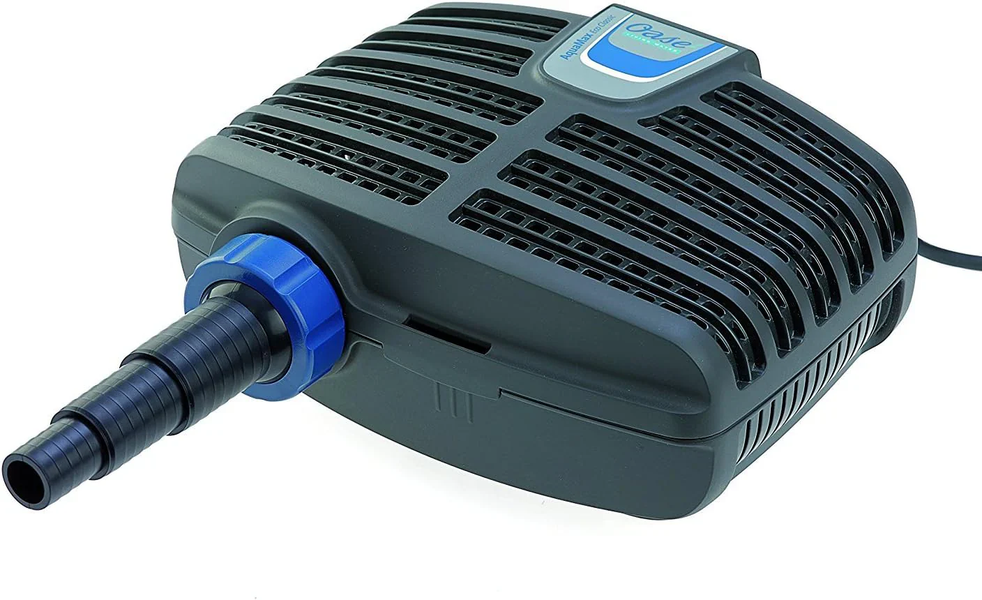 OASE 51096 Filter und Bachlaufpumpe AquaMax Eco Classic 5500, 5300 l/h F?rderleistung, energiesparende Bachlaufpumpe, Teichpumpe, Filter, Pumpe, Bachlauf, Dunkelgrau