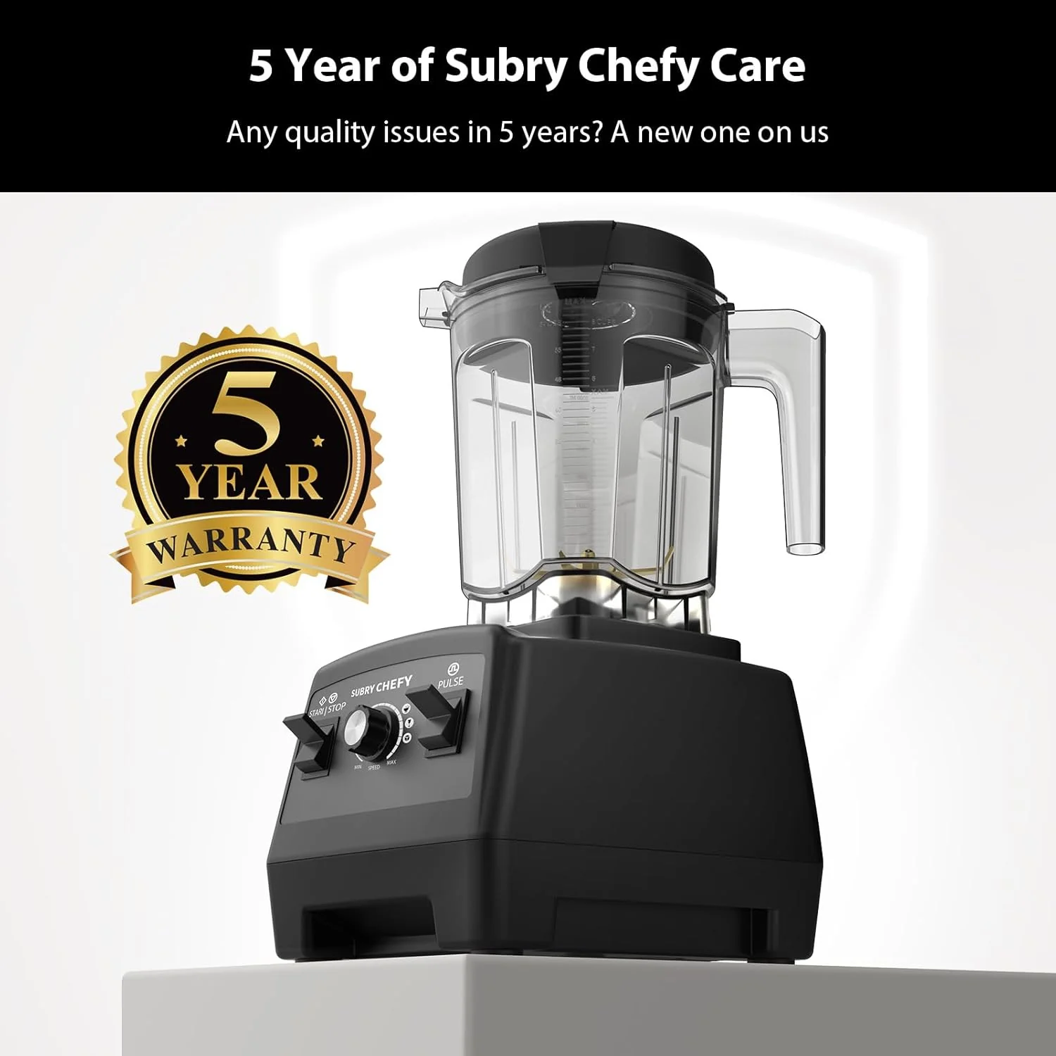 Countertop Blender Pro 2000W, Professional High Speed Blender 68 oz, Heavy Duty Kitchen Mixer