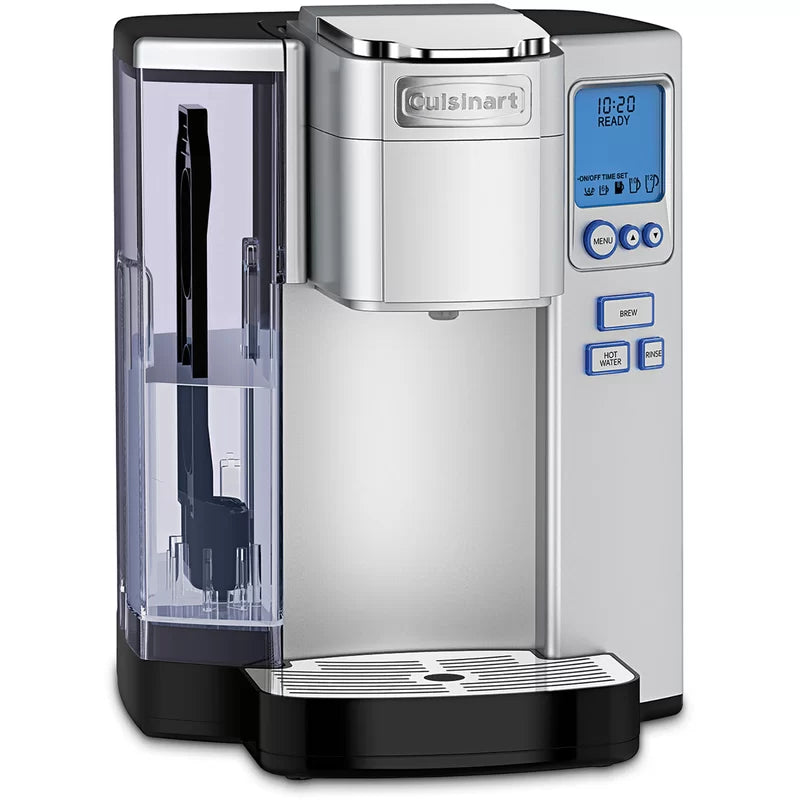 2025 Cuisinart SS-10P1 Coffee Maker Single Serve 72-Ounce Reservoir Coffee Machine, Programmable Brewing and Hot Water Dispenser, Stainless Steel