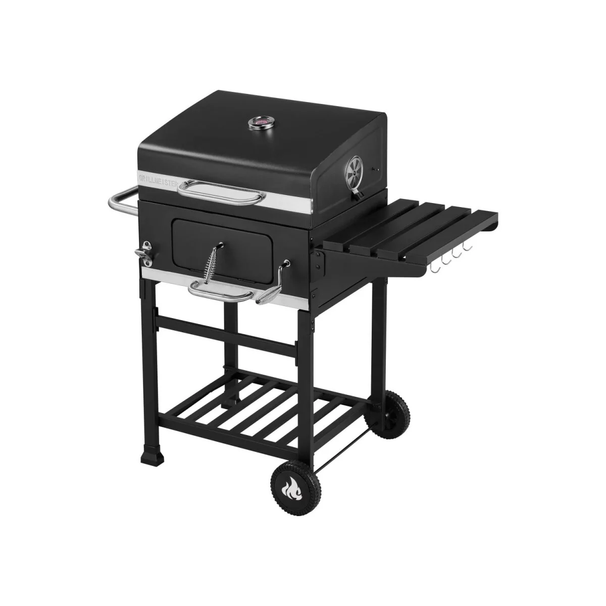 GRILLMEISTER Houtskool Comfort Grill ?Kansas?, B 106,5 x H 103 x D 71 cm - B-keus, zo goed als nieuw
