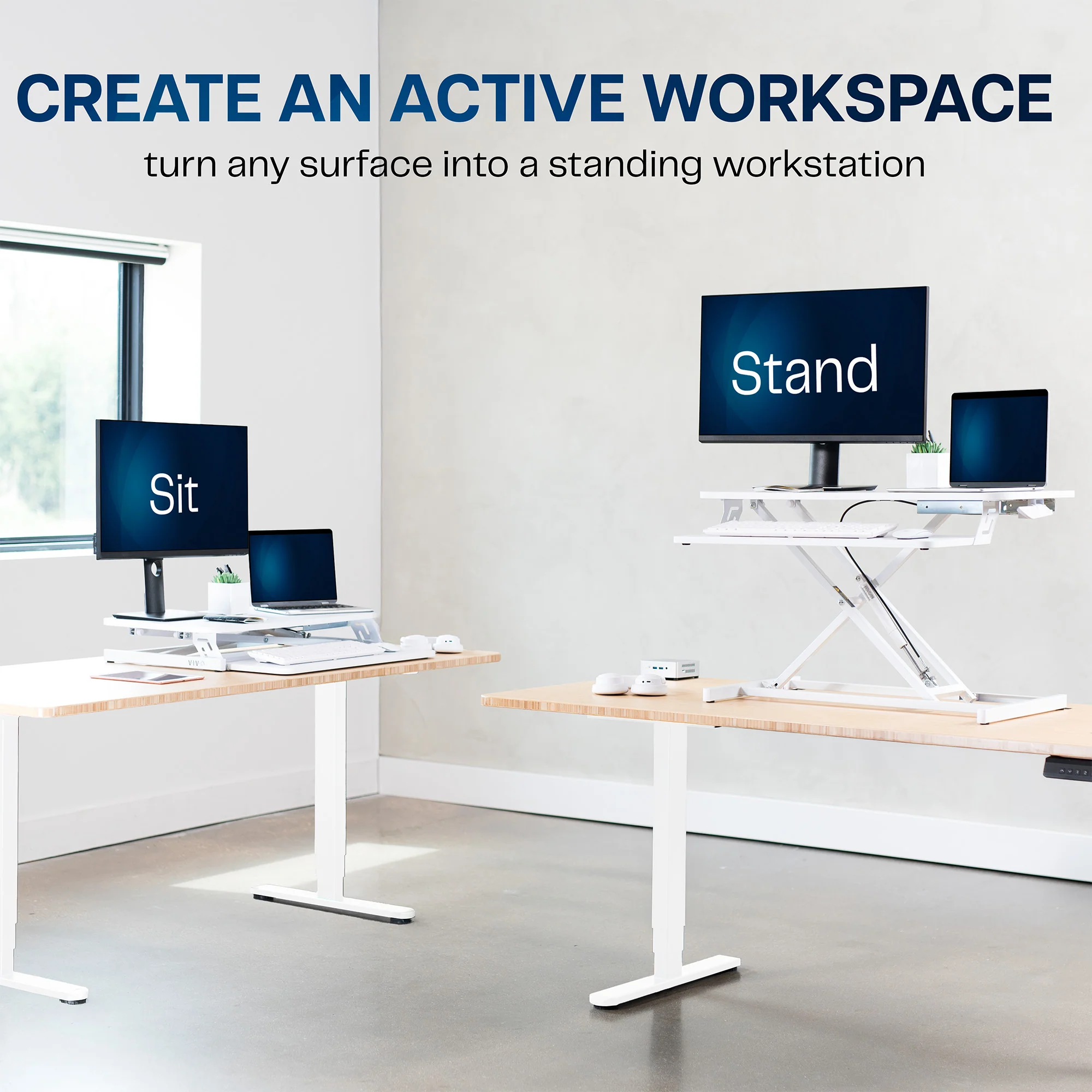 Staande Bureau-Ombouweenheid