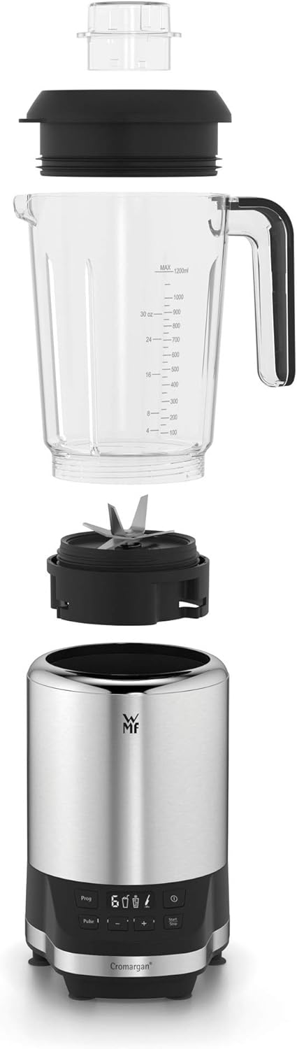WMF Kult Pro Multifunktionsmixer Hochleistungsmixer, 30.000 U/min, Smoothie Maker, Standmixer, Ice-Crush Funktion, 4 Mixbehlter inkl. ToGo-Verschluss