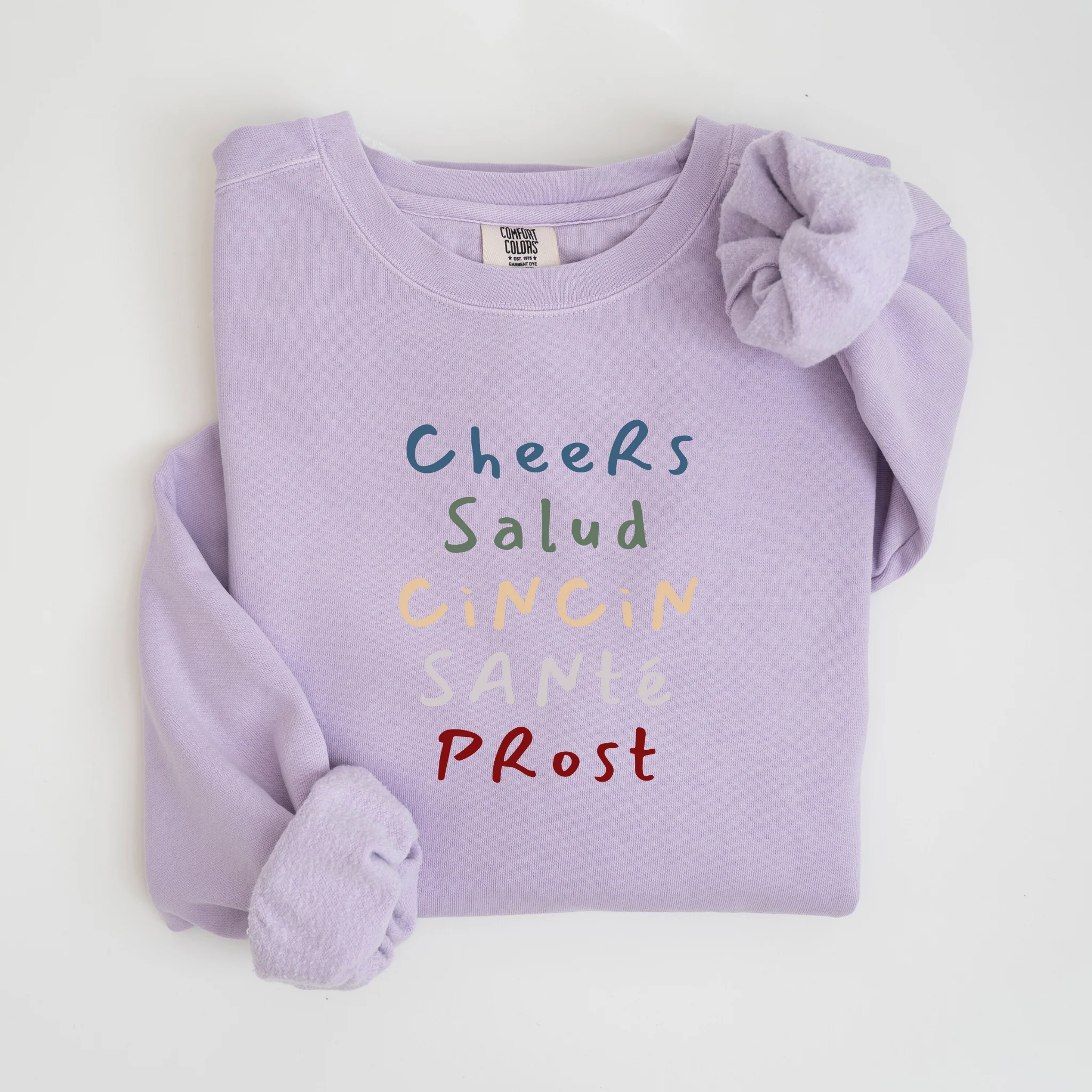 Cheers Salud Crewneck Sweatshirt