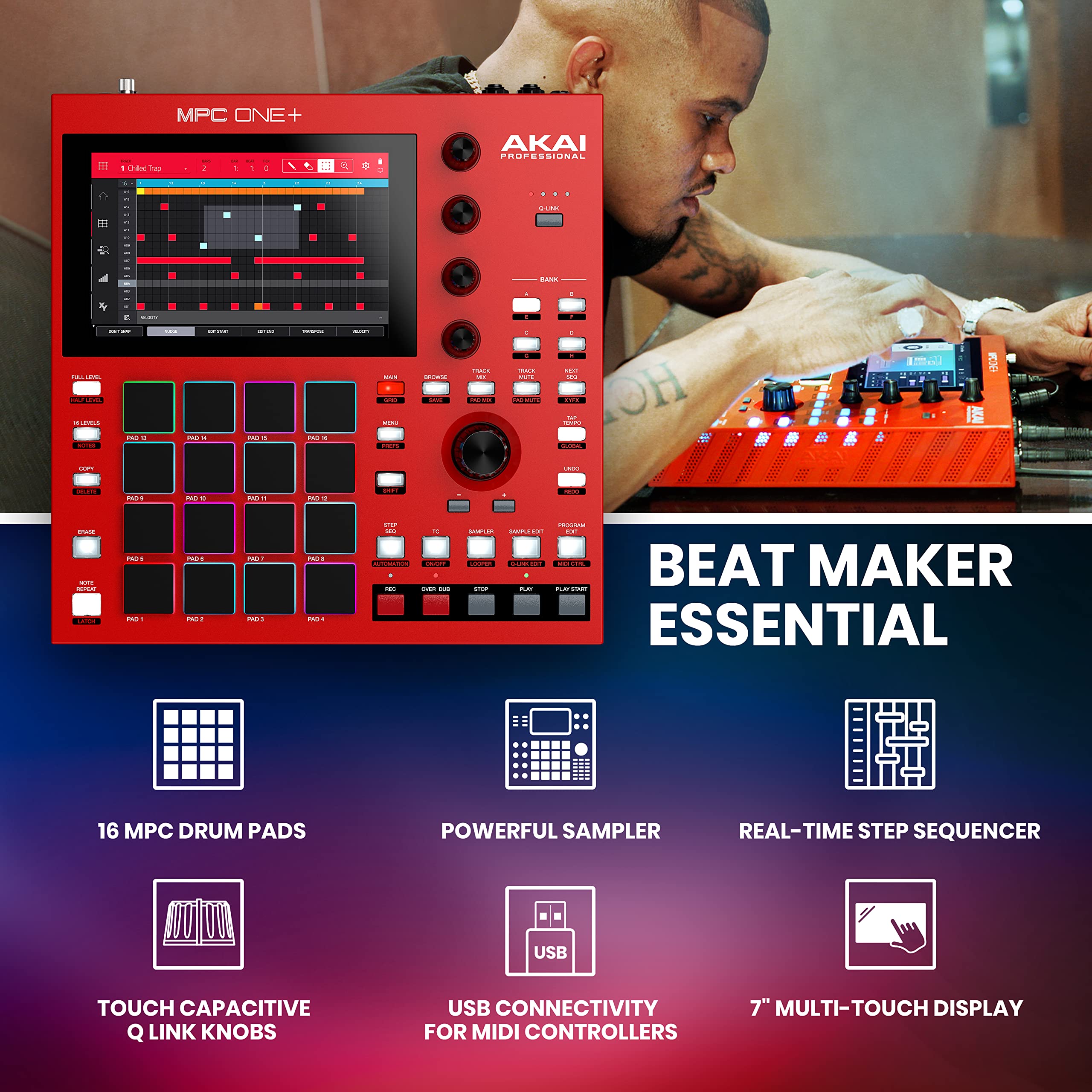 AKAI Professional Standalone Controller Touchscreen
