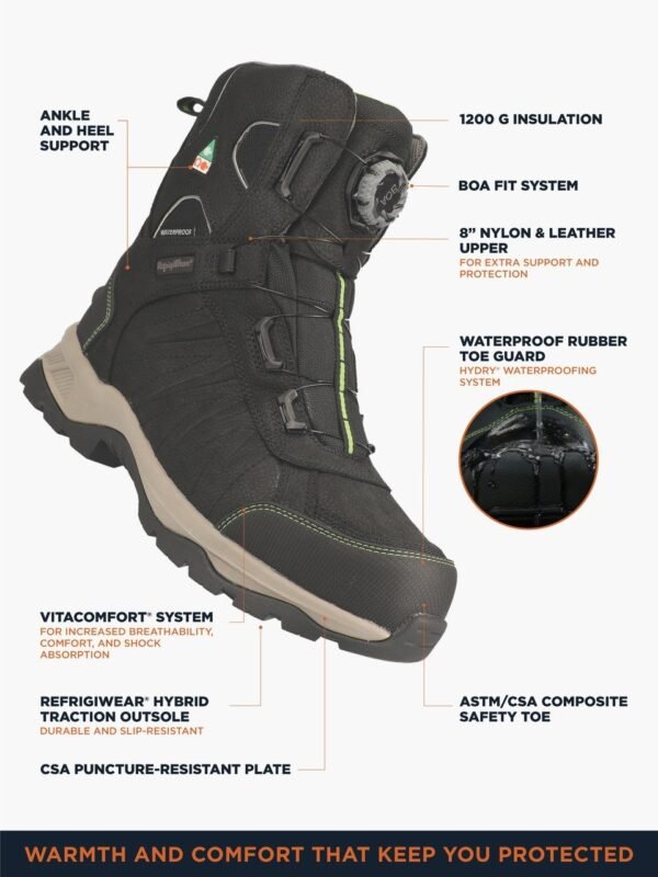 Refrigiwear Men’s Extreme Freezer Boot