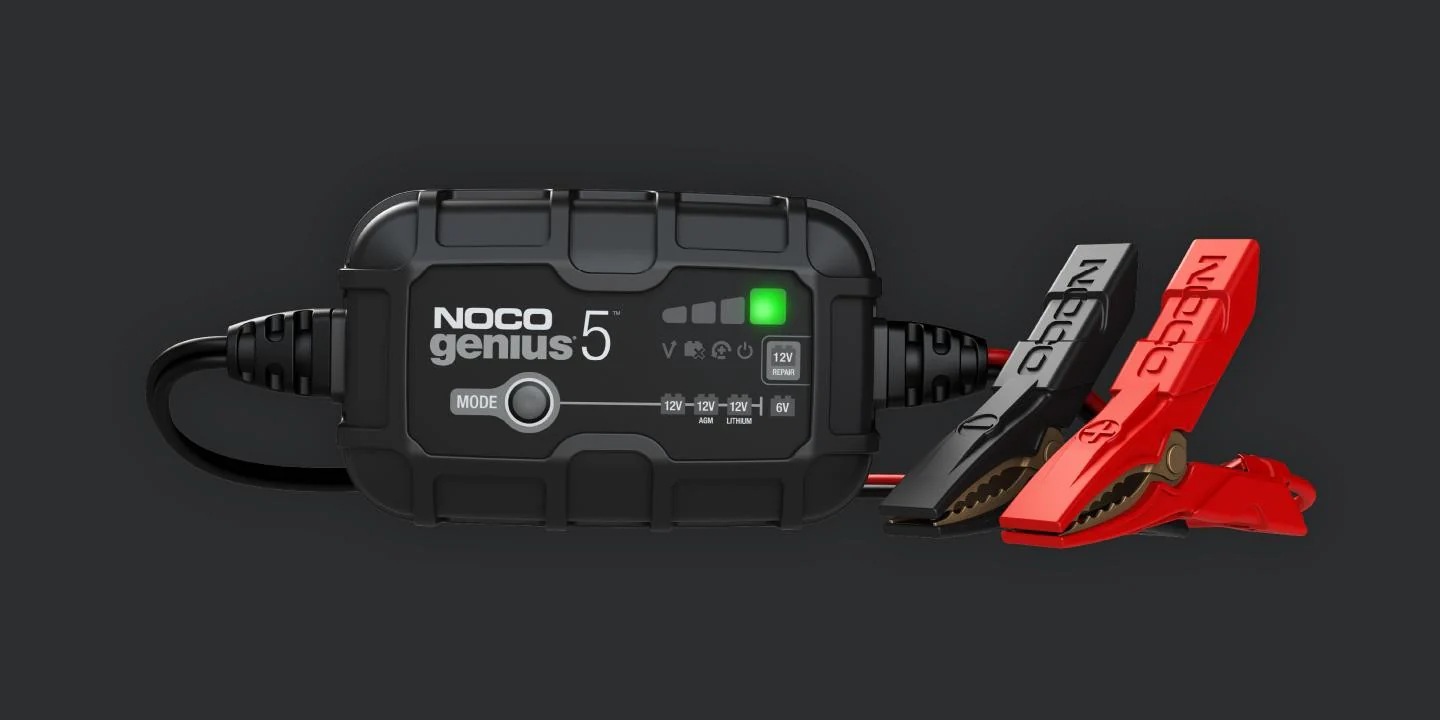 2025 NOCO GENIUS5 Motorfiets Batterijlader, 5 Amp��re