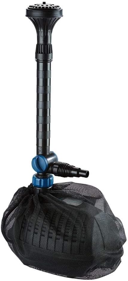 OASE 51096 Filter und Bachlaufpumpe AquaMax Eco Classic 5500, 5300 l/h F?rderleistung, energiesparende Bachlaufpumpe, Teichpumpe, Filter, Pumpe, Bachlauf, Dunkelgrau
