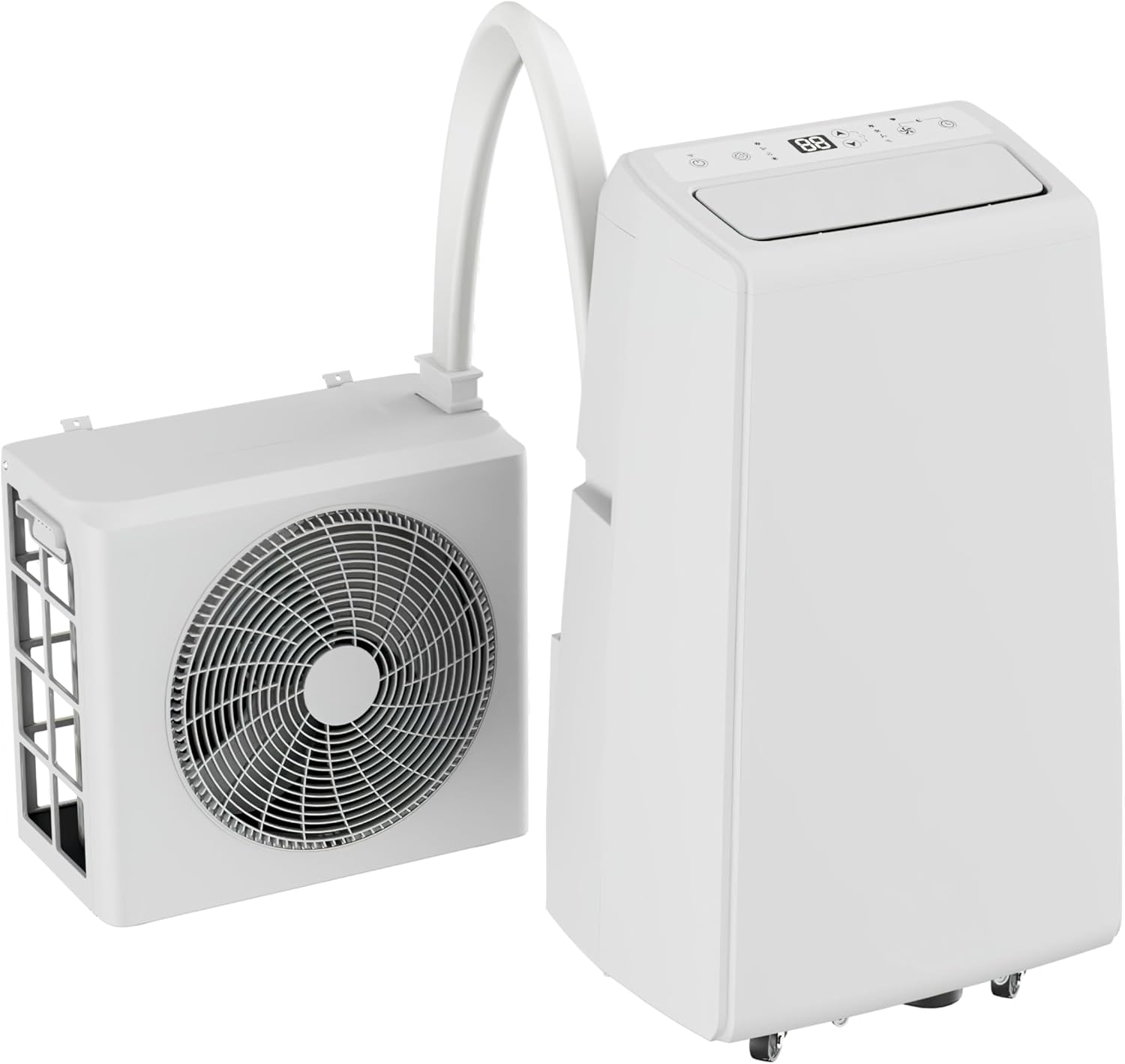 mobile Split Klimaanlage Klimagerät mit WiFi 12.000BTU