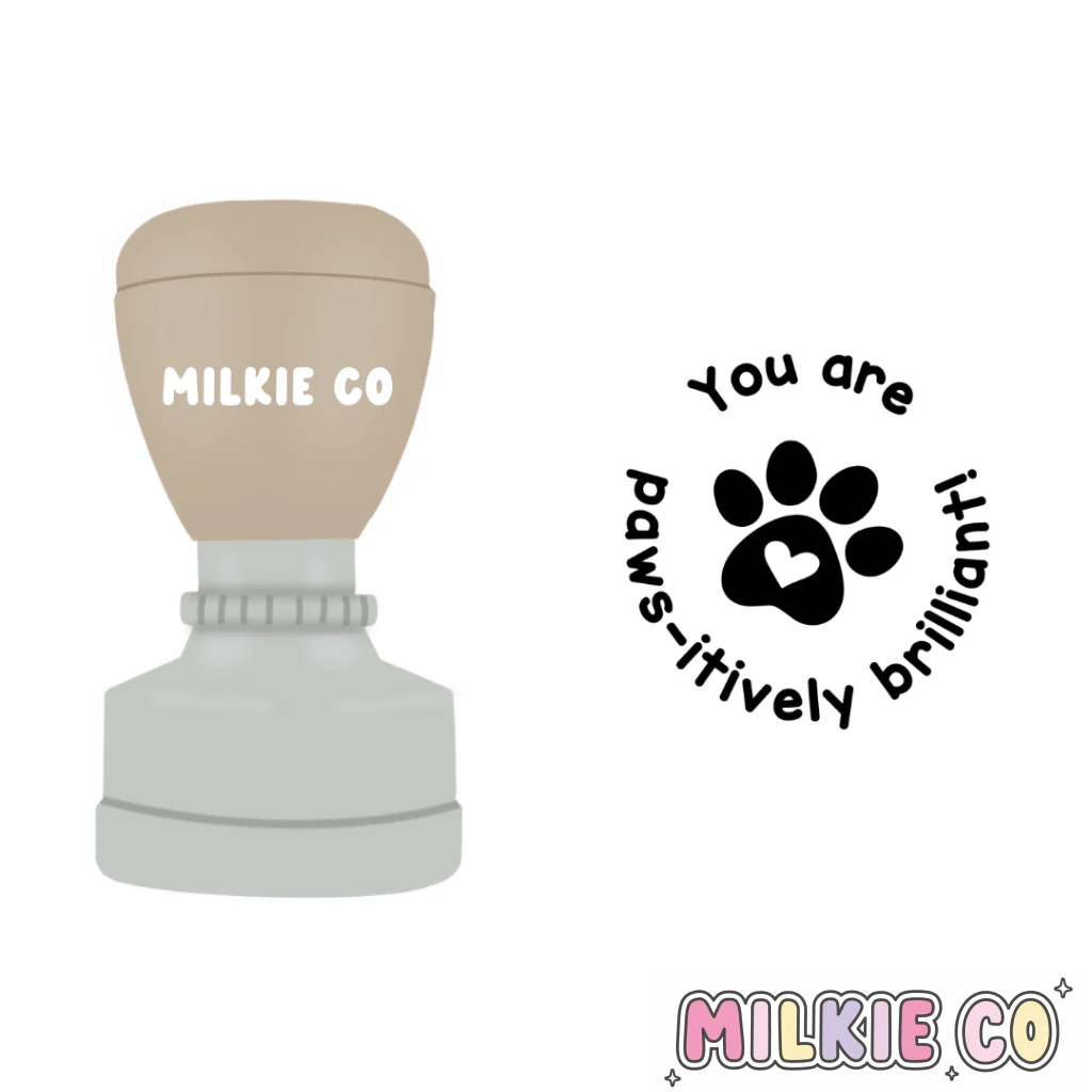 'Paws-itively brilliant' Stamp