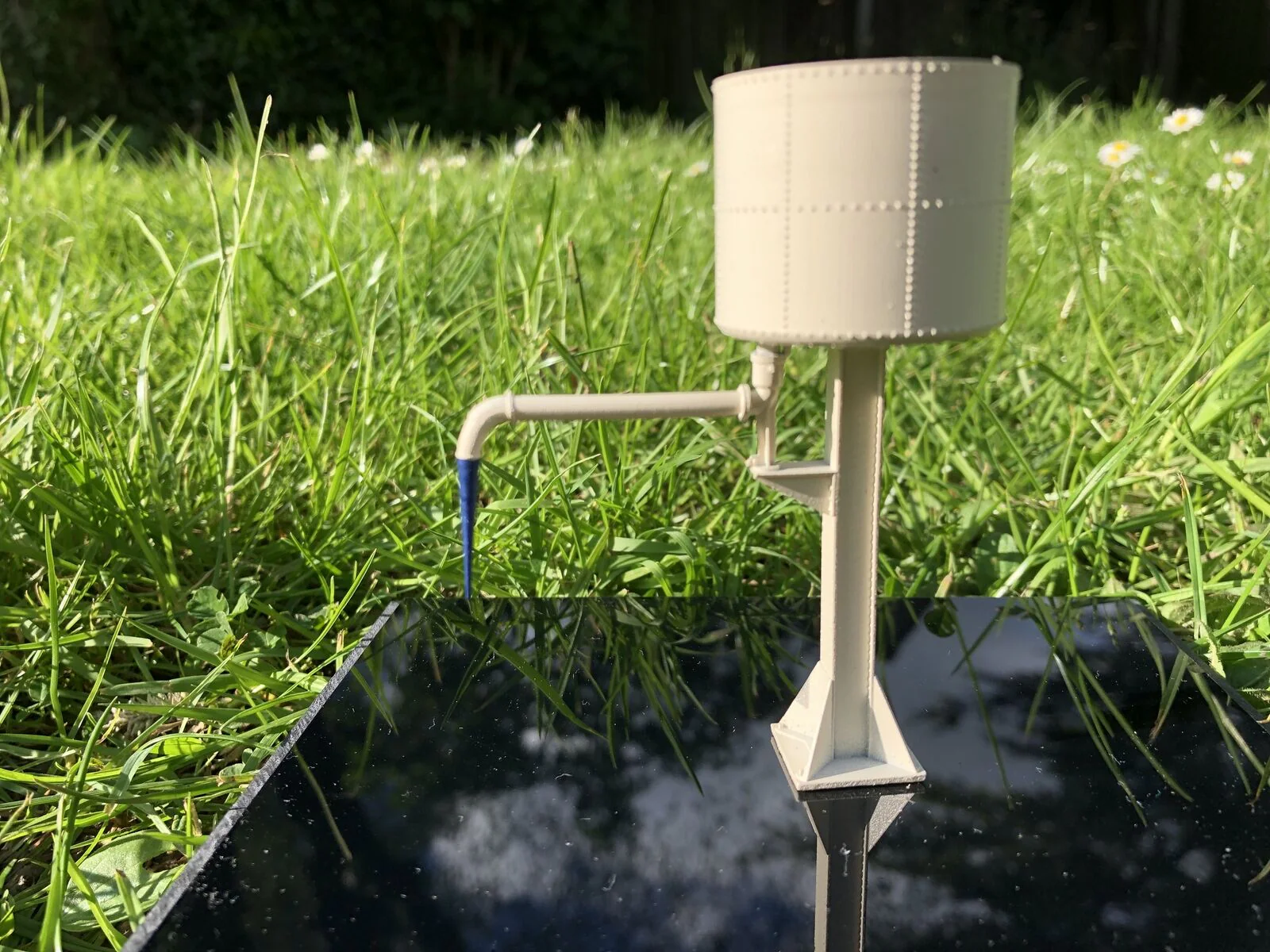 OO Gauge (OO9) GWR Style  water tower based on Buckfastleigh at the SDR