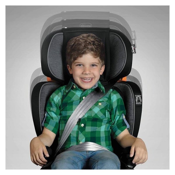 Chicco KidFit Zip Air Plus 2-in-1 Belt Positioning Booster Car Seat – Q Collection