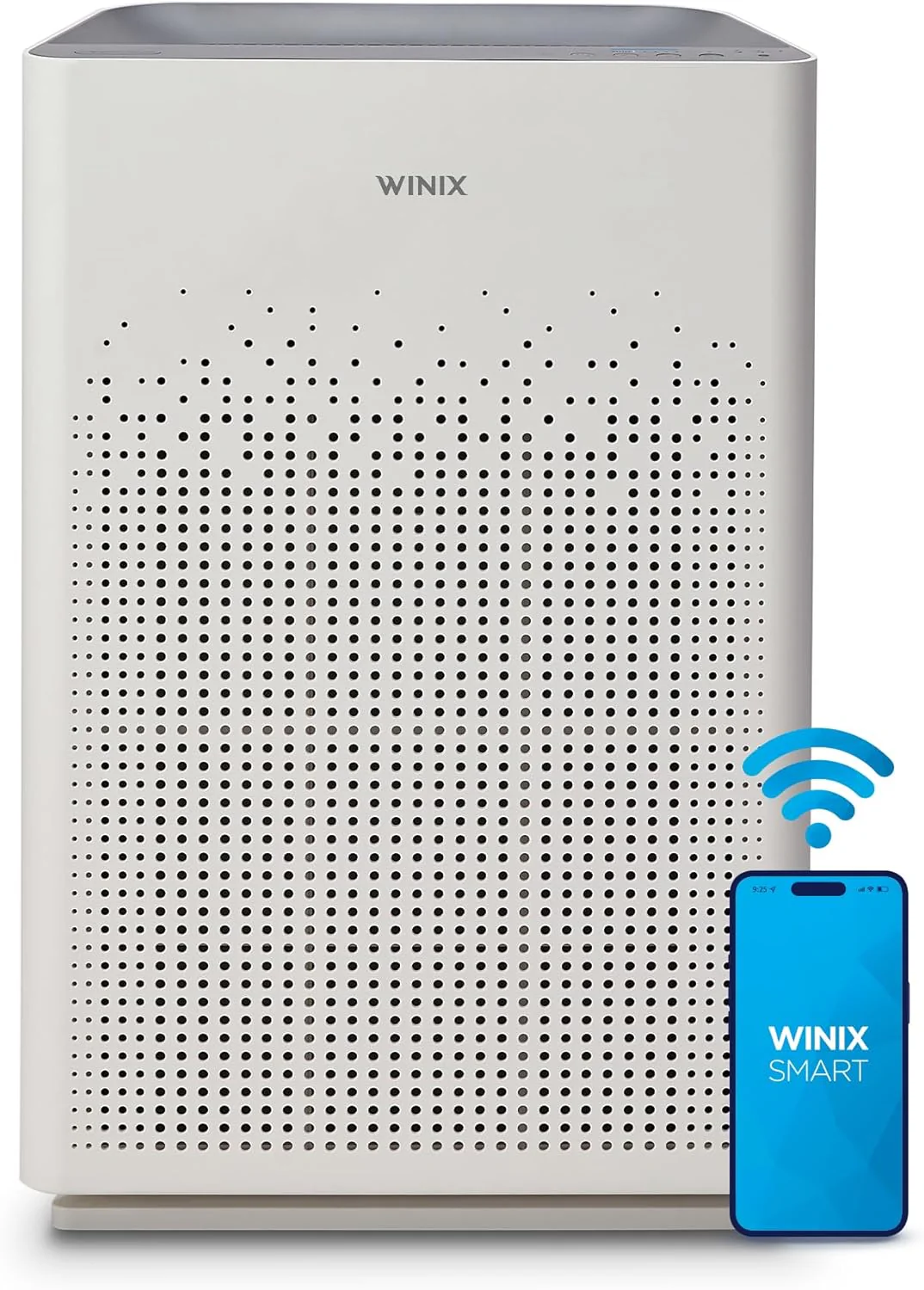 WINIX 5510 Air Purifier (New Generation of 5500-2 with App Support) for Home Large Room Up to 1881 Ft虏 in 1 Hr. True HEPA. High Deodorization Carbon Filter and Auto Mode. Captures Pet Allergies. Smoke