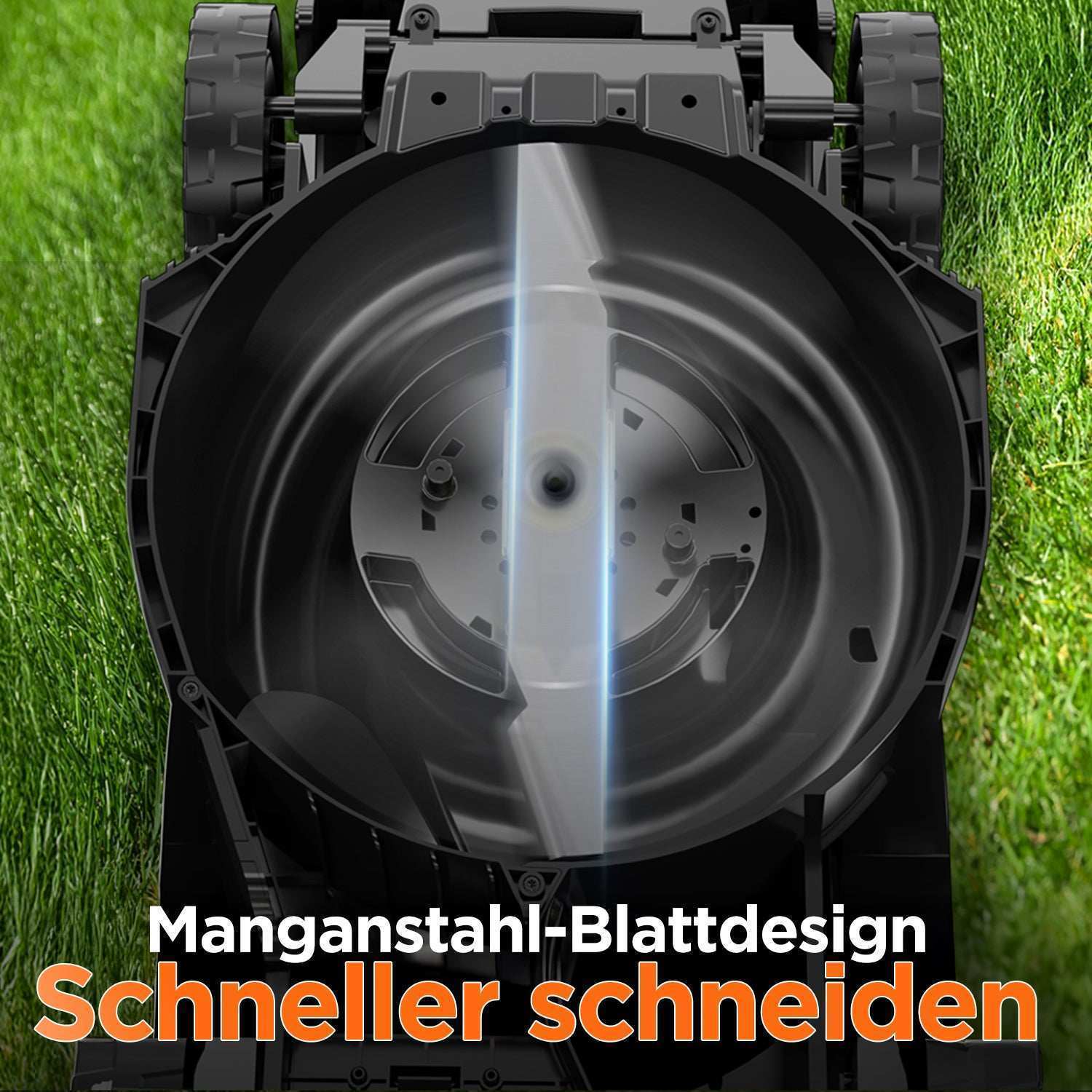 2025 U20 43 cm Borstelloze Grasmaaier (Zonder accu)