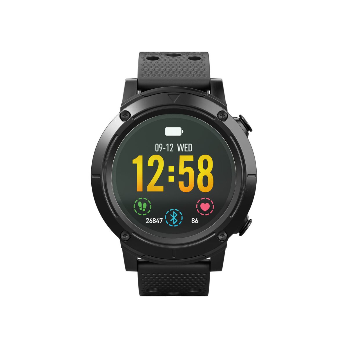 SILVERCREST® Smartwatch Sport, mit GPS - B-Ware sehr gut