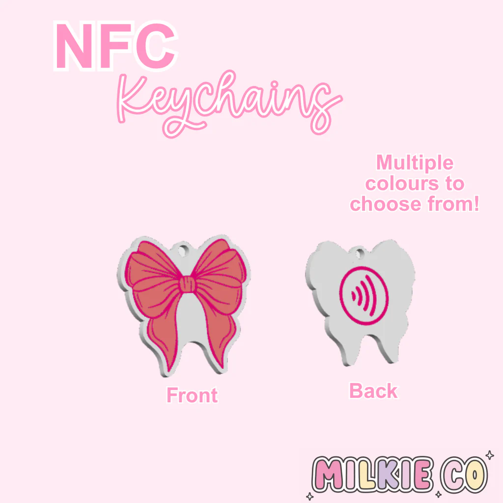 Bow NFC Keychain
