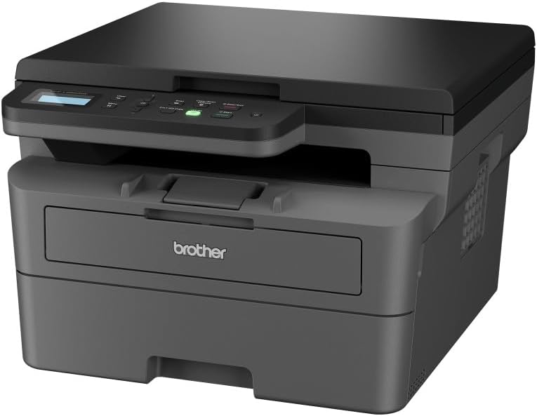 Brother DCP-L2620DW 3-in-1 Monochrom-Laser-Multifunktionsdrucker, 32 ppm, automatischer Duplexdruck, 2-zeiliges LCD-Bedienfeld, USB und 5 GHz WLAN