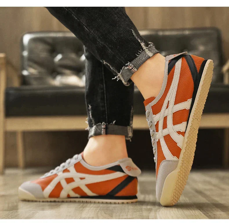 Geometrische Sommer-Sneaker mit Gummisohle f��r Damen und Herren