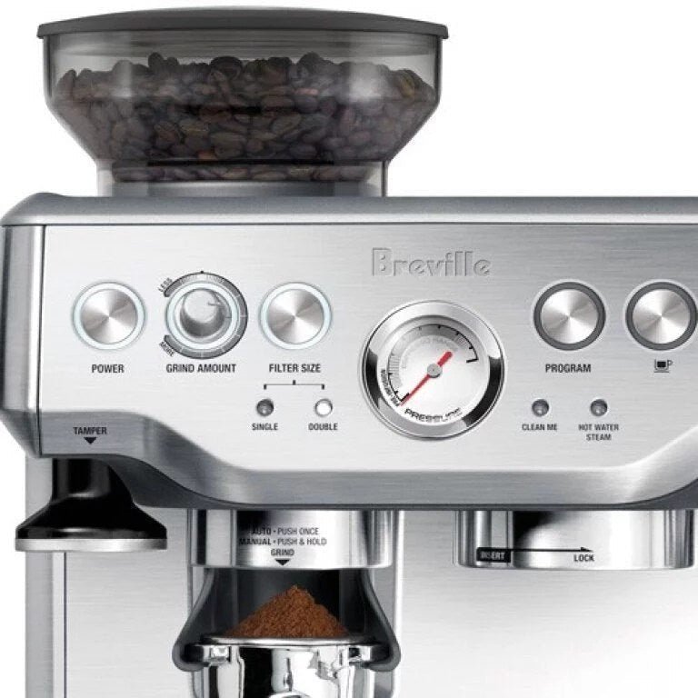 The Barista Express Coffee & Espresso Maker BES870XL, brushed Stainless Steel